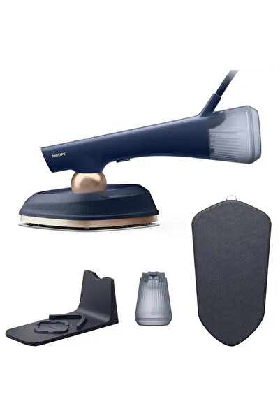 Philips OneTurn GC215/26 – 2-in-1 Hybrid Iron & Garment Steamer, 1800W