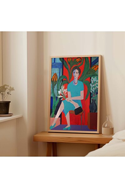 Pegziz Pictura Domnișoarei Levi Guerra |   Portret contemporan de femeie, dec...