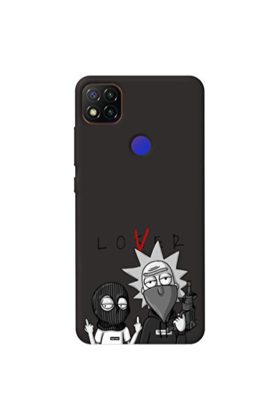 Other Xiaomi Redmi 9c Rick Loser Black Colored Silicone TPU Θήκη