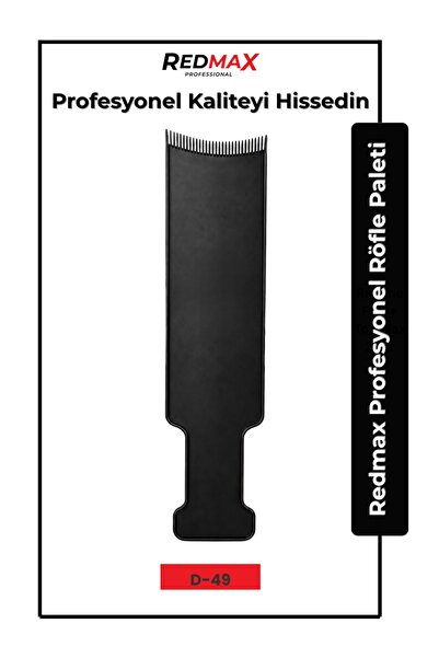 Redmax Professional Redmax Profesyonel D-49 Taraklı Saç Boyama Röfle Paleti -...