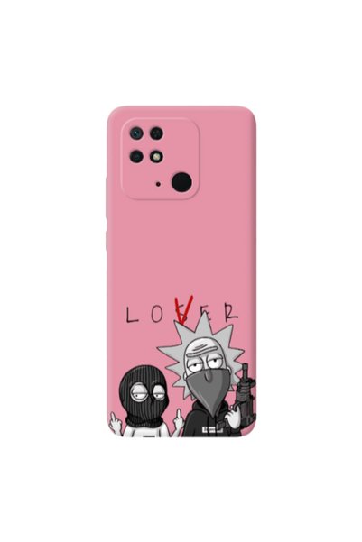Other Xiaomi Redmi 10C Rick Loser Pink Colored Silicone TPU Θήκη