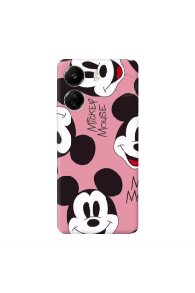 Other Xiaomi Redmi 13C Mickey Mouse Pink Colored Silicone TPU Θήκη