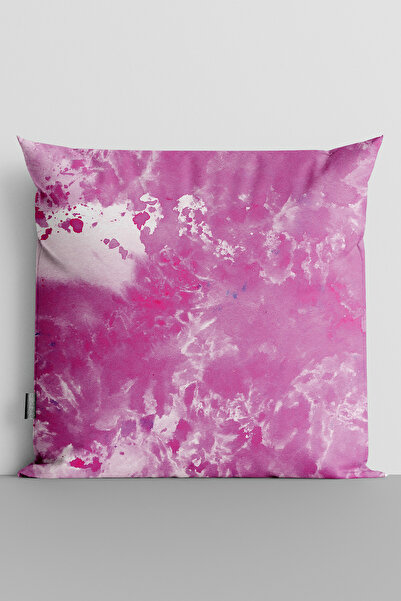 TicaretJet Watercolor Themed Double Sided Digital Printed Throw Pillow Cover ...