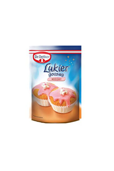 Dr. Oetker Glazura gata de utilizare roz 100 g