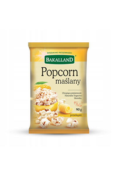 OEM Popcorn cu unt pentru microunde Bakalland, 90 g