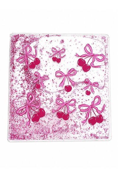 4nio Liquid Filled Glitter Cover Notebook