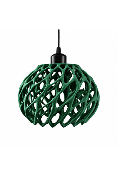 PrintForge Abajur Spiral, PrintForge®, printat 3D, 24x24x17 cm, fabricat din ...