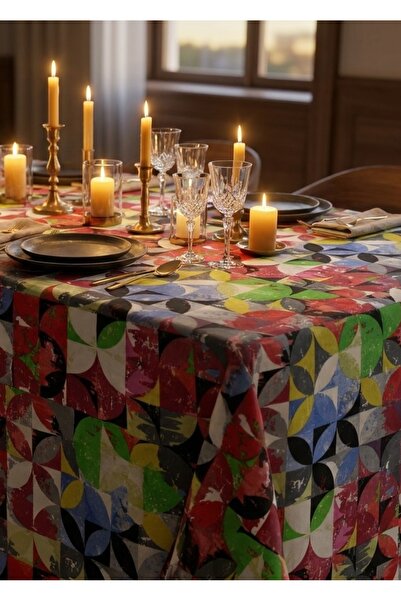 kesenegore Duck Fabric Liquid-Proof Stain-Resistant Tablecloth
