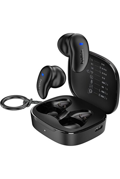 Belkin SoundForm Anywhere Wireless Earbuds for Side Sleeping, Bluetooth 6.0, ...