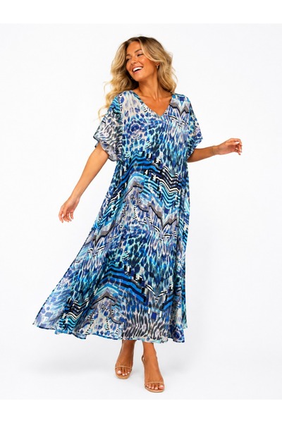 Duss Bianca Viscose Voile Summer Dress
