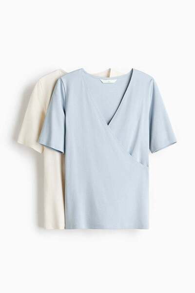 H&M MAMA 2-pack nursing tops