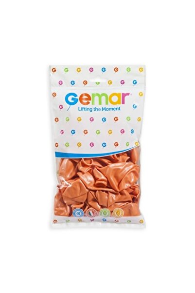Gemar Set 100 baloane din latex, GM 120, Piersică