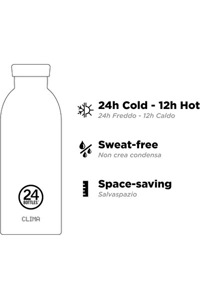 24Bottles Clima Bottle 500 ml Lovesong Bottle, Adults Unisex, Multicolor (Mul...