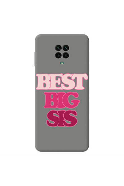 Other Xiaomi Redmi Note 9 Pro Be Creative Grey Colored Silicone TPU Θήκη
