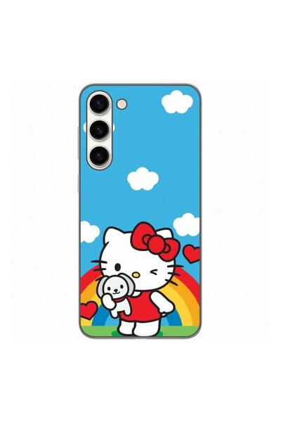 OEM Husa compatibila cu Samsung Galaxy S23 Plus Silicon Gel Tpu Model Hello K...