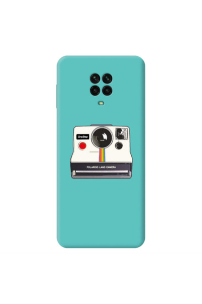 Other Xiaomi Redmi Note 9 Pro Polaroid land camera Turquoise Colored Silicone...