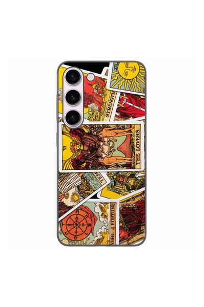 OEM Θήκη συμβατή με Samsung Galaxy S23 από σιλικόνη gel TPU με σχέδιο καρτών ...