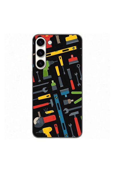 OEM Θήκη συμβατή με Samsung Galaxy S23 Plus από σιλικόνη gel TPU με σχέδιο ερ...