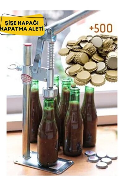 Empressco Soda Gazoz Kapağı Kapatma Makinesi, 500 Adet Kapaklı, Kolay Kullanım