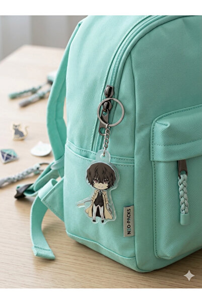 OWLBAG COMPANY Owl Bag Bungou Stray Dogsosamu Dazai Patterned Acrylic Keychai...