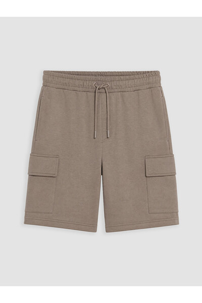LC Waikiki Rmz Gi̇yi̇m Farkiyla Standard Fit Men's Cargo Shorts
