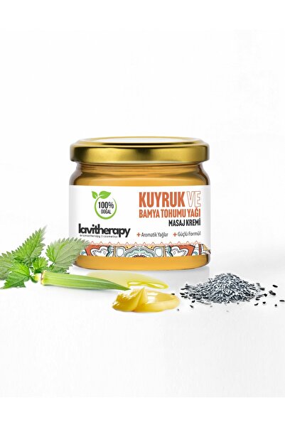 Kuyruk Yağı & Bamya Tohumu Yağı Masaj Kremi