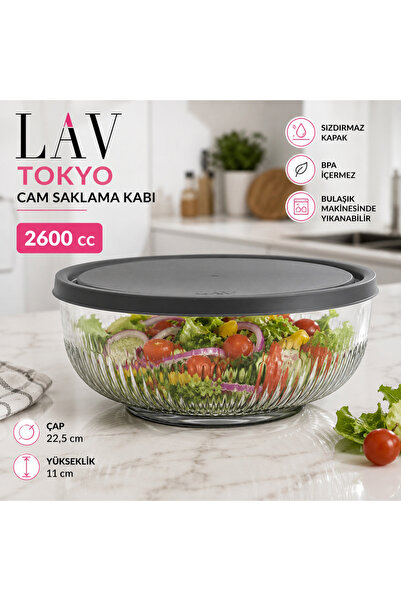 LAV Tokyo 2600 Cc Gray Lid Bpa Free Akdeni̇zshop