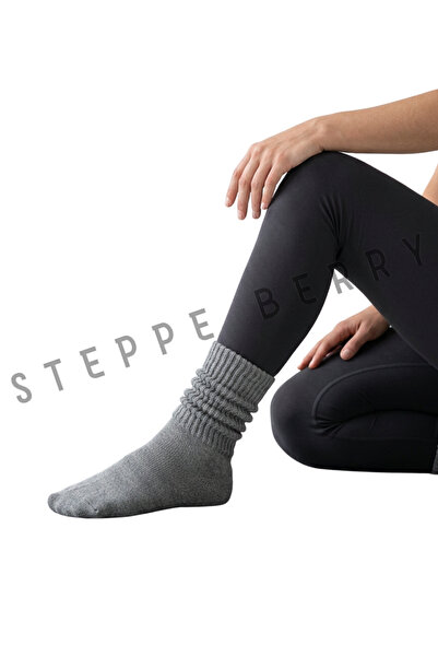 STEPPE BERRY 2 Pairs of Slouchy Socks