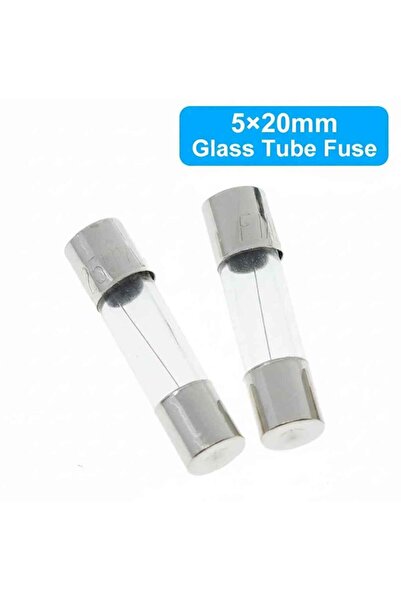 Generic Γυάλινη Ασφάλεια 2A 5x20mm – Σετ 10 τεμαχίων