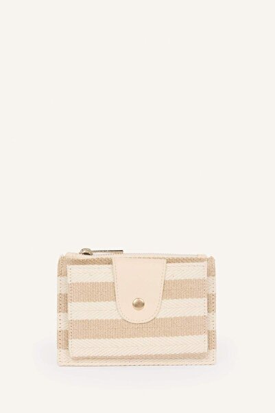DeFacto Women's Faux Leather Light Pink Wallet I2526Axns