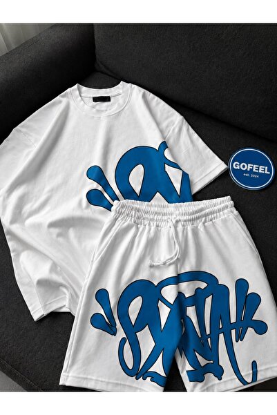 Gofeel Graffiti Bojack Unisex T-shirt & Şort Takım