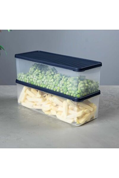 Yıldızan مجموعة حاويات التجميد العميق من edl shop، شفافة، 1x3L-2x2L-2x1L، 5 ق...