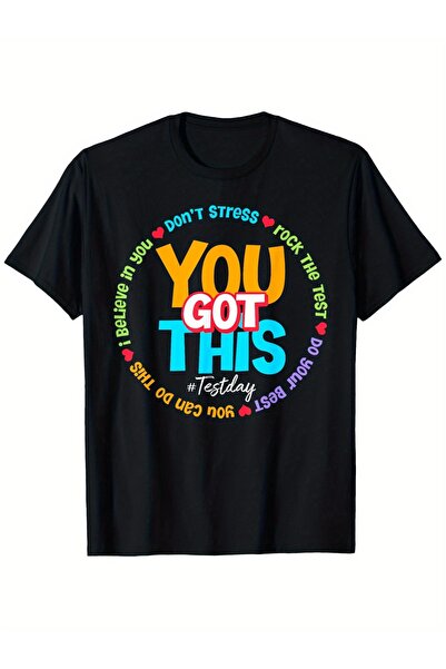 STITCHLY Men'S Motivational Teacher T-Shirt with a Minimalist Design - 100%, ...