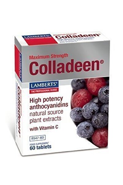 Lamberts Colladeen Double Strength 160mg με Ισχυρή Αντιοξειδωτική Δράση, 60tabs