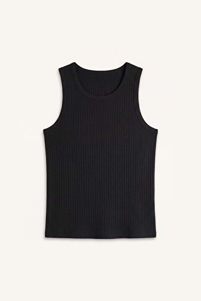 DeFacto Regular Fit Crew Neck Ribbed Camisole Undershirt G5707Ax26Sm