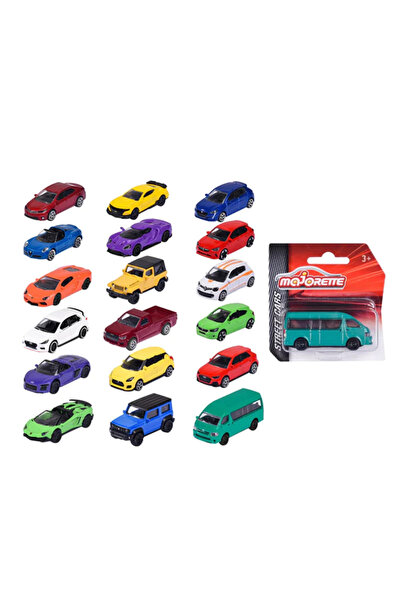 Majorette Mașini model turnate sub presiune, seria Street Cars - 18 modele