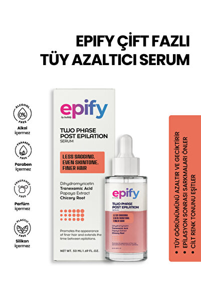EPİFY Çift Fazlı Tüy Azaltıcı Serum