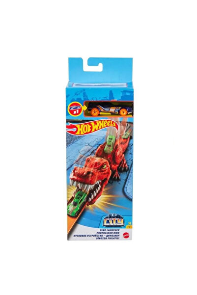 HOT WHEELS Εκτοξευτήρας με αυτοκίνητο, Σειρά City Dino
