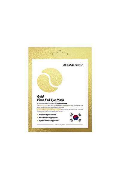 Dermal Gold glitter foil eye mask 4gr