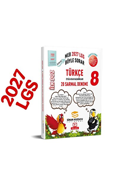 SİNAN KUZUCU YAYINLARI 8. Sınıf | İlk Doz Sarmal Branş Denemeleri TÜRKÇE ( 20...