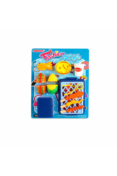Generic Children's Toy Barbecue Set with Tableware
