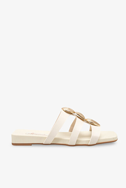 İNNABUTİKK Pinoty Women's Accessory Slippers - Beige