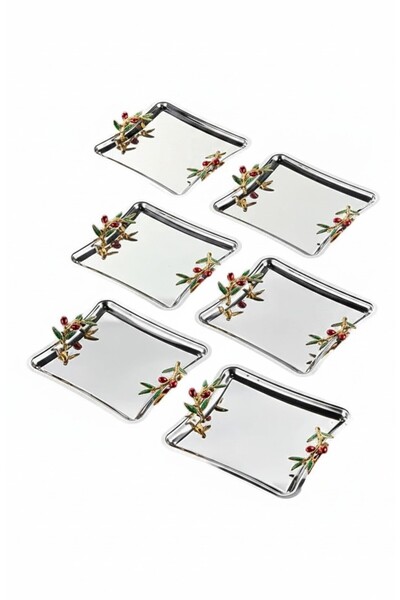 Simply Now Elegante Noir Duo Bacche Rosso Kulp Patterned Chrome Presentation ...