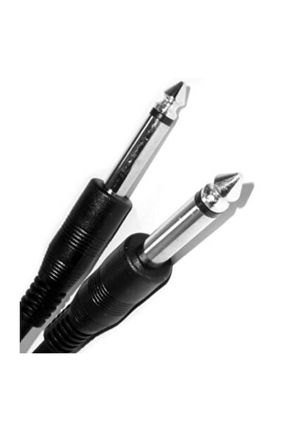 HOZRO Cablu audio 3m, mufă mono jack tată de 6.35mm la mufă mono jack tată de...
