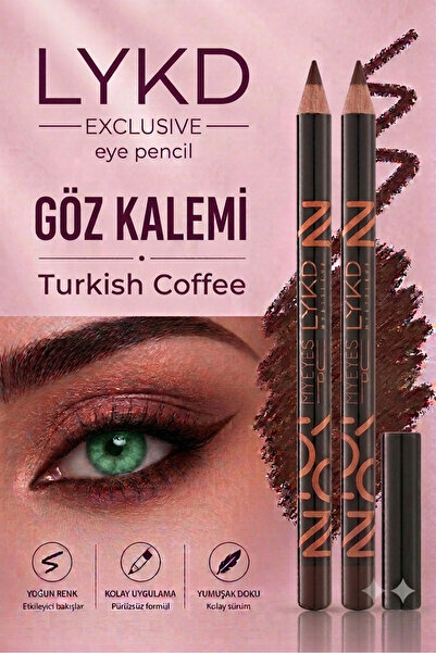 lykd 2 Adet Göz Kalemi 174 Turkish Coffee Göz Kalemi