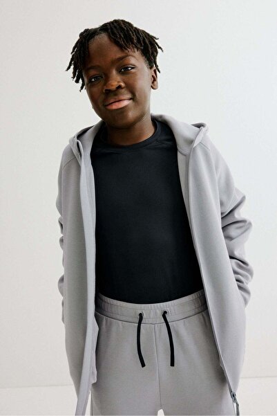 H&M Sports zip-through hoodie with DryMove™