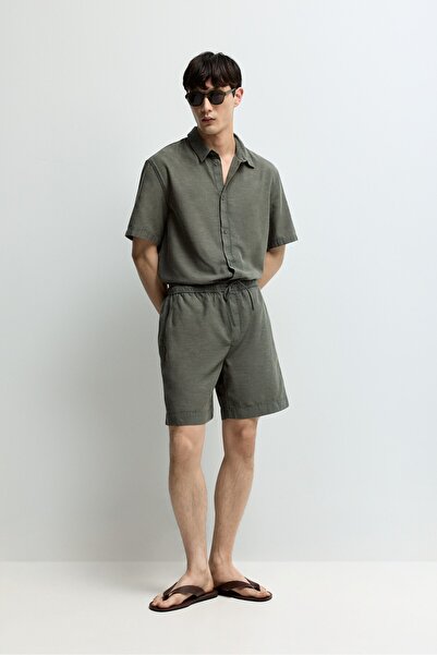 LEFTIES Dokulu jogger bermuda
