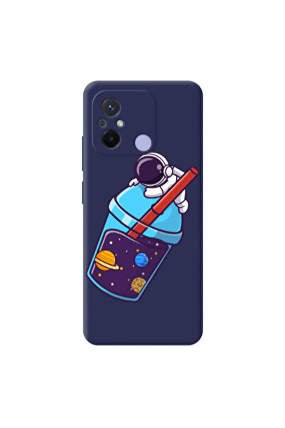 Other Xiaomi Redmi 12C Longing in space Dark blue Colored Silicone TPU Θήκη