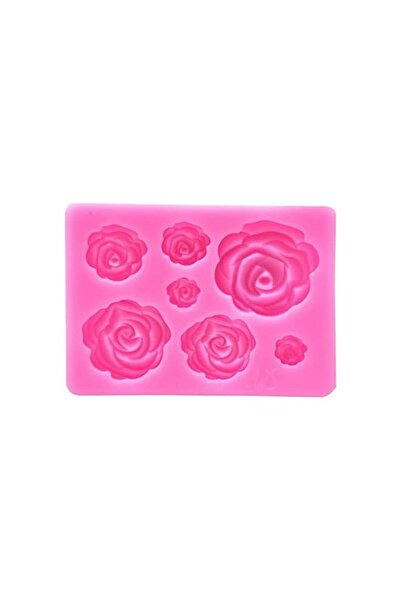 The Bros Silicone Mold Rose Shape Decorating Tools for Kid's