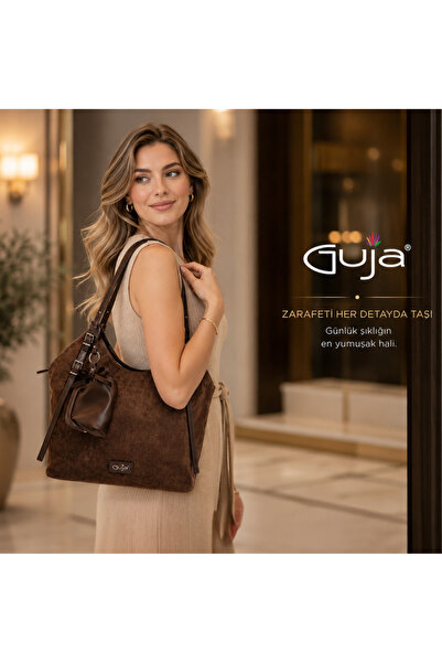 Guja حقيبة كتف C3016 ألكانتارا